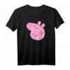 Peppa Pig Big Face T-Shirt - Offiziell lizenzierte Kinderkleidung für Peppa Pig Fans