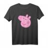 Peppa Pig Big Face T-Shirt - Offiziell lizenzierte Kinderkleidung für Peppa Pig Fans