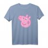 Peppa Pig Big Face T-Shirt - Offiziell lizenzierte Kinderkleidung für Peppa Pig Fans