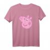 Peppa Pig Big Face T-Shirt - Offiziell lizenzierte Kinderkleidung für Peppa Pig Fans