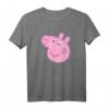 Peppa Pig Big Face T-Shirt - Offiziell lizenzierte Kinderkleidung für Peppa Pig Fans