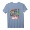 Marvel Avengers Retro Comic Grafik T-Shirt - Offiziell Lizenzierte Marvel Superhero Mode für Fans & Sammler