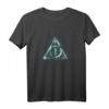 HapOwl Harry Potter Geometric Deathly Hallows T-Shirt - Offiziell lizenziert, Fanartikel für Harry Potter Fans zum Geburtstag