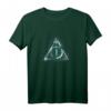 HapOwl Harry Potter Geometric Deathly Hallows T-Shirt - Offiziell lizenziert, Fanartikel für Harry Potter Fans zum Geburtstag
