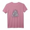 HapOwl Harry Potter Geometric Deathly Hallows T-Shirt - Offiziell lizenziert, Fanartikel für Harry Potter Fans zum Geburtstag