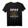 Opas weil Enkelkinder Wahre Helden Brauchen - Lustiges Großvater Spruch T-Shirt für Geburtstag, Weihnachten & Namenstag