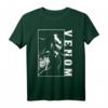 Marvel Venom Side View Tongue Out T-Shirt - Offiziell Lizenzierte Marvel Bekleidung für Fans