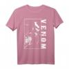 Marvel Venom Side View Tongue Out T-Shirt - Offiziell Lizenzierte Marvel Bekleidung für Fans