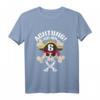 Kinder Pirat Geburtstags T-Shirt für 6 Jahre - Achtung Ich bin 6, Cooles Piraten Design für Jungen & Mädchen zum Geburtstag