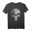 Marvel Punisher Skull Symbol Distressed Graphic T-Shirt - Offiziell lizenziertes Marvel Fan-Shirt