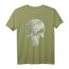Marvel Punisher Skull Symbol Distressed Graphic T-Shirt - Offiziell lizenziertes Marvel Fan-Shirt
