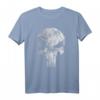 Marvel Punisher Skull Symbol Distressed Graphic T-Shirt - Offiziell lizenziertes Marvel Fan-Shirt
