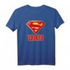 Superman Super Dad Superpapa T-Shirt - Offizielles Superman Fan-Shirt für Väter, Kinder & Superhelden-Fans
