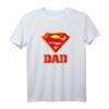 Superman Super Dad Superpapa T-Shirt - Offizielles Superman Fan-Shirt für Väter, Kinder & Superhelden-Fans