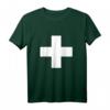 Großes Schweizer Kreuz T-Shirt - Rotes Shirt mit Weißem Kreuz für Schweizer Nationalfeiertag & Fans aus Zürich, Bern, Luzern