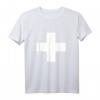 Großes Schweizer Kreuz T-Shirt - Rotes Shirt mit Weißem Kreuz für Schweizer Nationalfeiertag & Fans aus Zürich, Bern, Luzern