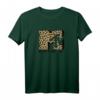 HapOwl Leopard Pattern Fill Logo T-Shirt - Lizenzierte Feierkleidung für den besonderen Anlass