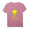 HapOwl Angry Tweety T-Shirt - Offizielles Warner Bros Lizenzprodukt für humorvolle Geburtstagsfeier