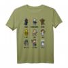 Star Wars Sprite Figuren 8-Bit Pixel Grafik T-Shirt - Offiziell lizenziertes Star Wars Fan-Shirt