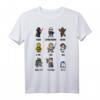 Star Wars Sprite Figuren 8-Bit Pixel Grafik T-Shirt - Offiziell lizenziertes Star Wars Fan-Shirt