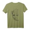 Marvel Guardians Vol. 2 Groot Lines Face Graphic T-Shirt - Officially Licensed Marvel Merchandise für Fans