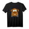 HapOwl Pixar Cars Mater Big Truck Face T-Shirt - Offiziell Lizenzierte Vintage Lightning McQueen Kleidung für Fans