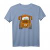 HapOwl Pixar Cars Mater Big Truck Face T-Shirt - Offiziell Lizenzierte Vintage Lightning McQueen Kleidung für Fans
