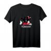 HapOwl Mickey and Minnie Mouse Silhouettes Forever T-Shirt – Offizielles Disney Merchandise für Männer, Frauen, Jungen und Mädchen