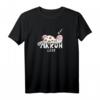 Witziges Kuh Wortspiel Akku Leer T-Shirt – Lustiges Design für Chillen, Schlafen & Pausen, Perfekt für Kids, Teens & Erwachsene