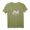 Witziges Kuh Wortspiel Akku Leer T-Shirt – Lustiges Design für Chillen, Schlafen & Pausen, Perfekt für Kids, Teens & Erwachsene