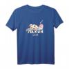 Witziges Kuh Wortspiel Akku Leer T-Shirt – Lustiges Design für Chillen, Schlafen & Pausen, Perfekt für Kids, Teens & Erwachsene