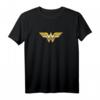Wonder Woman Golden Logo T-Shirt – Offiziell lizenziertes Superhelden-Shirt für Damen, Herren & Kinder