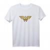 Wonder Woman Golden Logo T-Shirt – Offiziell lizenziertes Superhelden-Shirt für Damen, Herren & Kinder