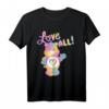 HapOwl Love All With Togetherness Bear T-Shirt – Lustiges, offizielles Geburtstagsgeschenk mit Bär-Motiv