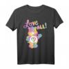 HapOwl Love All With Togetherness Bear T-Shirt – Lustiges, offizielles Geburtstagsgeschenk mit Bär-Motiv