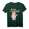 HapOwl Love All With Togetherness Bear T-Shirt – Lustiges, offizielles Geburtstagsgeschenk mit Bär-Motiv