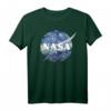 NASA Starry Night Classic Chevron Logo Graphic T-Shirt - Offiziell lizenziertes Weltraum-Design für NASA-Fans