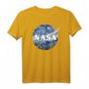 NASA Starry Night Classic Chevron Logo Graphic T-Shirt - Offiziell lizenziertes Weltraum-Design für NASA-Fans