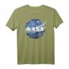 NASA Starry Night Classic Chevron Logo Graphic T-Shirt - Offiziell lizenziertes Weltraum-Design für NASA-Fans