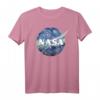 NASA Starry Night Classic Chevron Logo Graphic T-Shirt - Offiziell lizenziertes Weltraum-Design für NASA-Fans