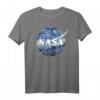 NASA Starry Night Classic Chevron Logo Graphic T-Shirt - Offiziell lizenziertes Weltraum-Design für NASA-Fans