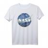 NASA Starry Night Classic Chevron Logo Graphic T-Shirt - Offiziell lizenziertes Weltraum-Design für NASA-Fans