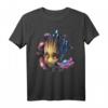 Marvel Guardians of the Galaxy Groot Blumen Grafik T-Shirt – Offiziell lizenziert für Marvel Fans