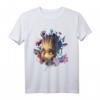 Marvel Guardians of the Galaxy Groot Blumen Grafik T-Shirt – Offiziell lizenziert für Marvel Fans