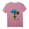 NASA UFO Alien Just Here For The Pizza - Lustiges Weltraum T-Shirt für Science-Fiction und Pizza Fans