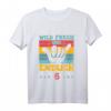 Kinder Wild Frech und endlich 6 Jahr T-Shirt – Lustiges Geburtstagsgeschenk für Sohn und Tochter zum 6. Geburtstag