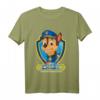 Kinder Paw Patrol Chase T-Shirt - Offizielles Lizenzprodukt, waschbeständig, langlebig & perfekt für kleine Fans