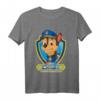 Kinder Paw Patrol Chase T-Shirt - Offizielles Lizenzprodukt, waschbeständig, langlebig & perfekt für kleine Fans