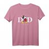 HapOwl Mickey Mouse Best Dad Ever Thumbs Up T-Shirt – Perfektes Vatergeschenk zum Geburtstag und Vatertag