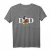 HapOwl Mickey Mouse Best Dad Ever Thumbs Up T-Shirt – Perfektes Vatergeschenk zum Geburtstag und Vatertag
